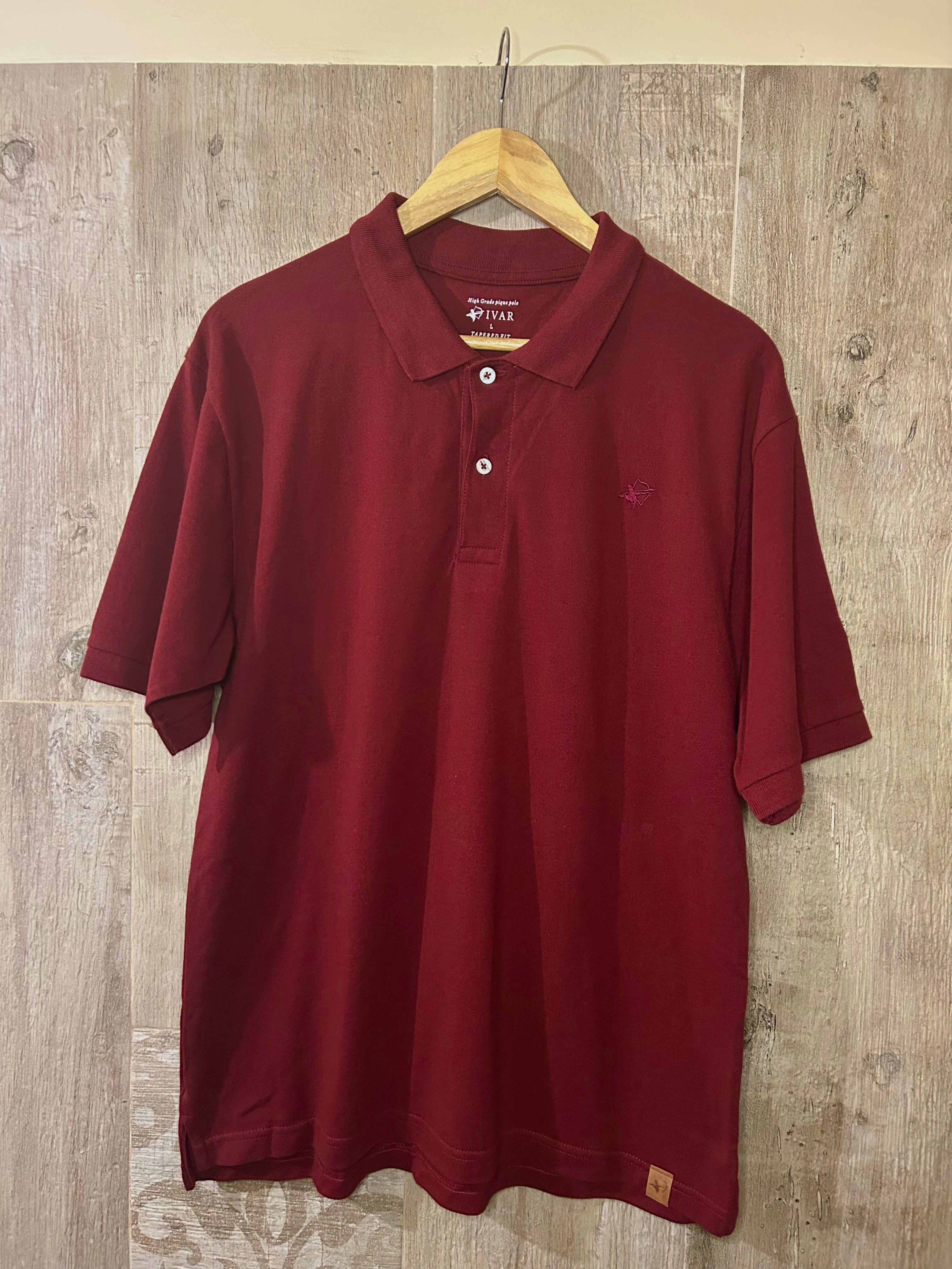 IVAR Red Polo Shirt