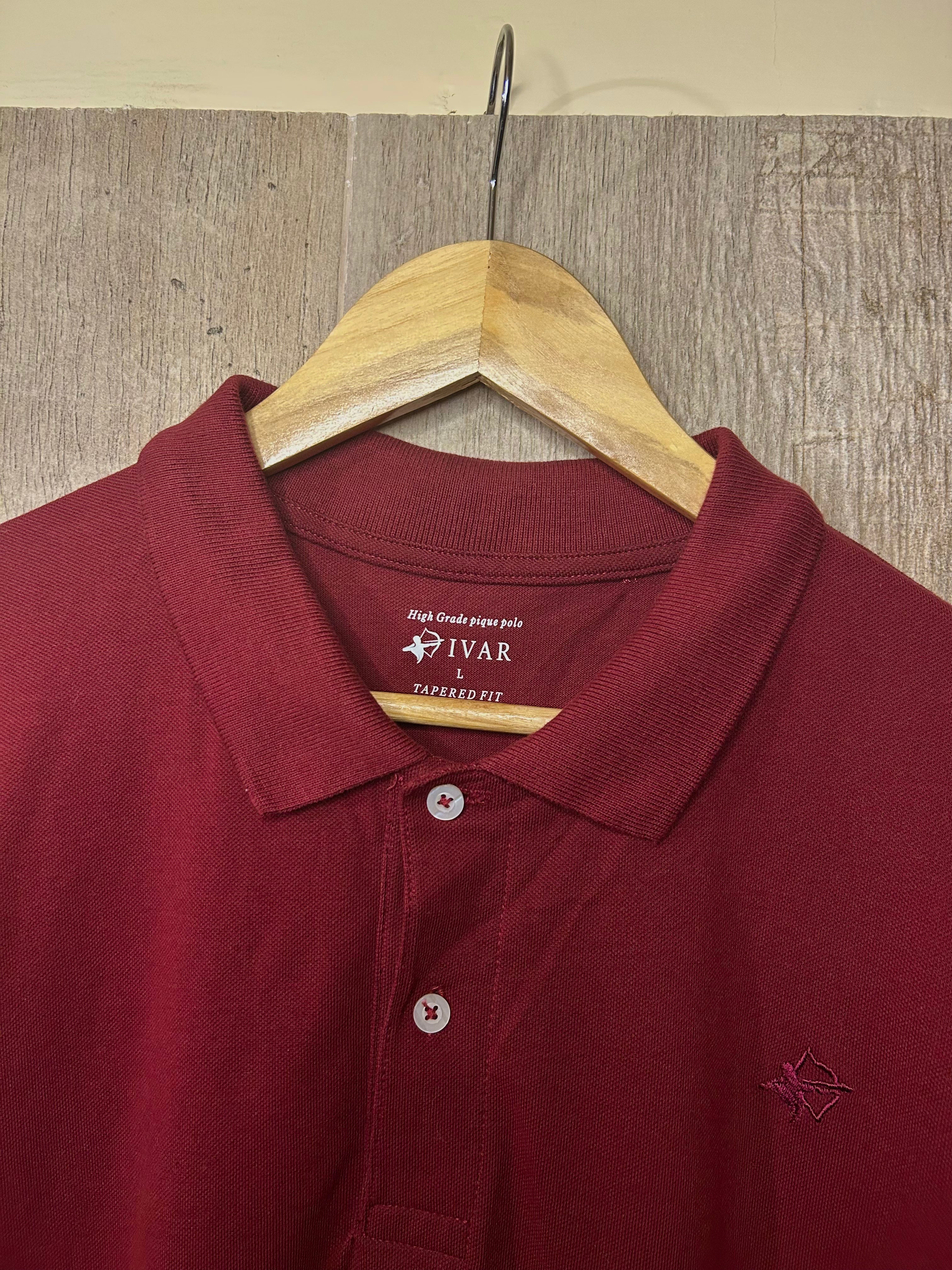 IVAR Red Polo Shirt