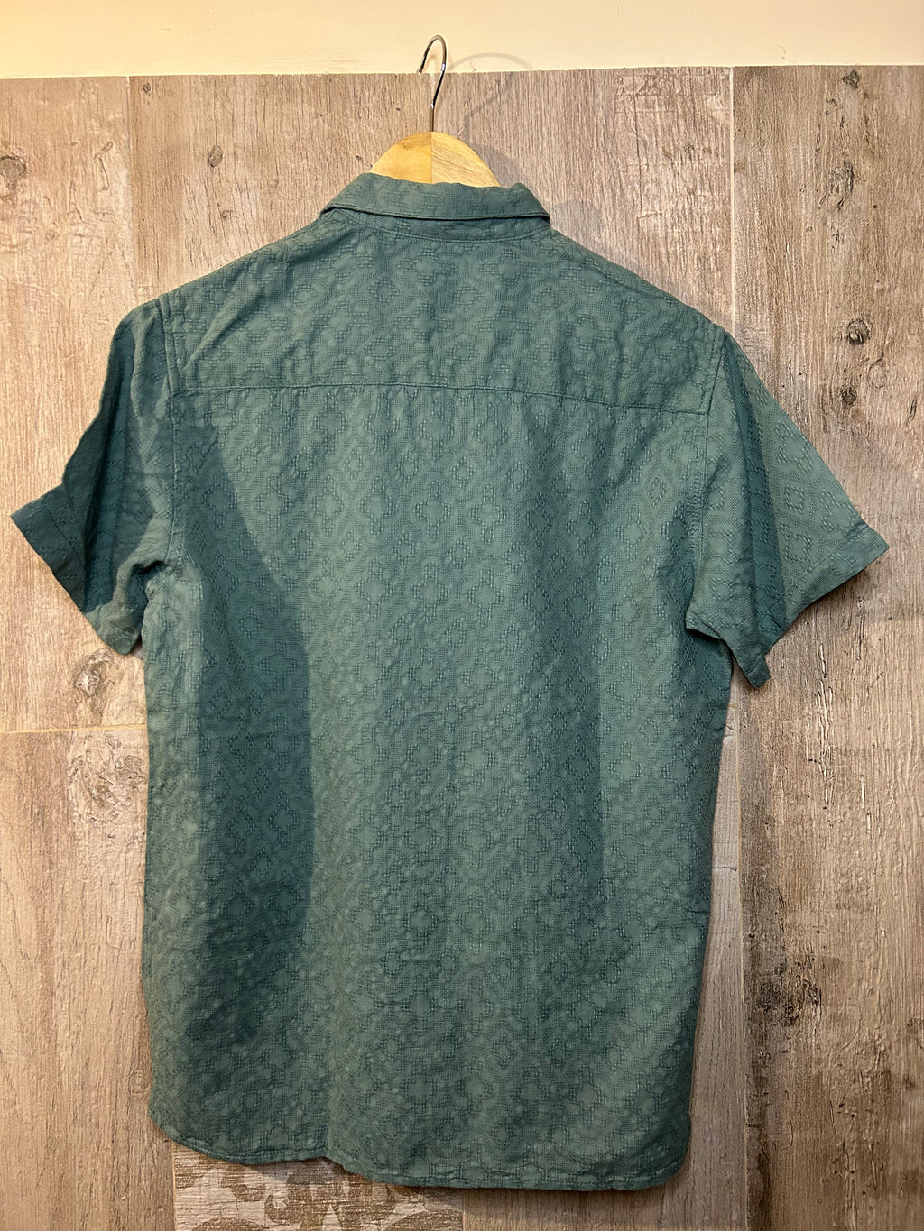 Green Embroidered Shirt