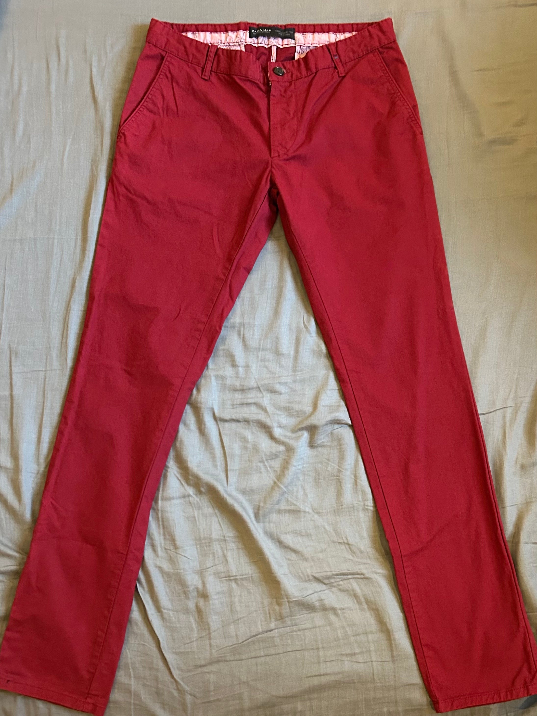 Maroon chinos