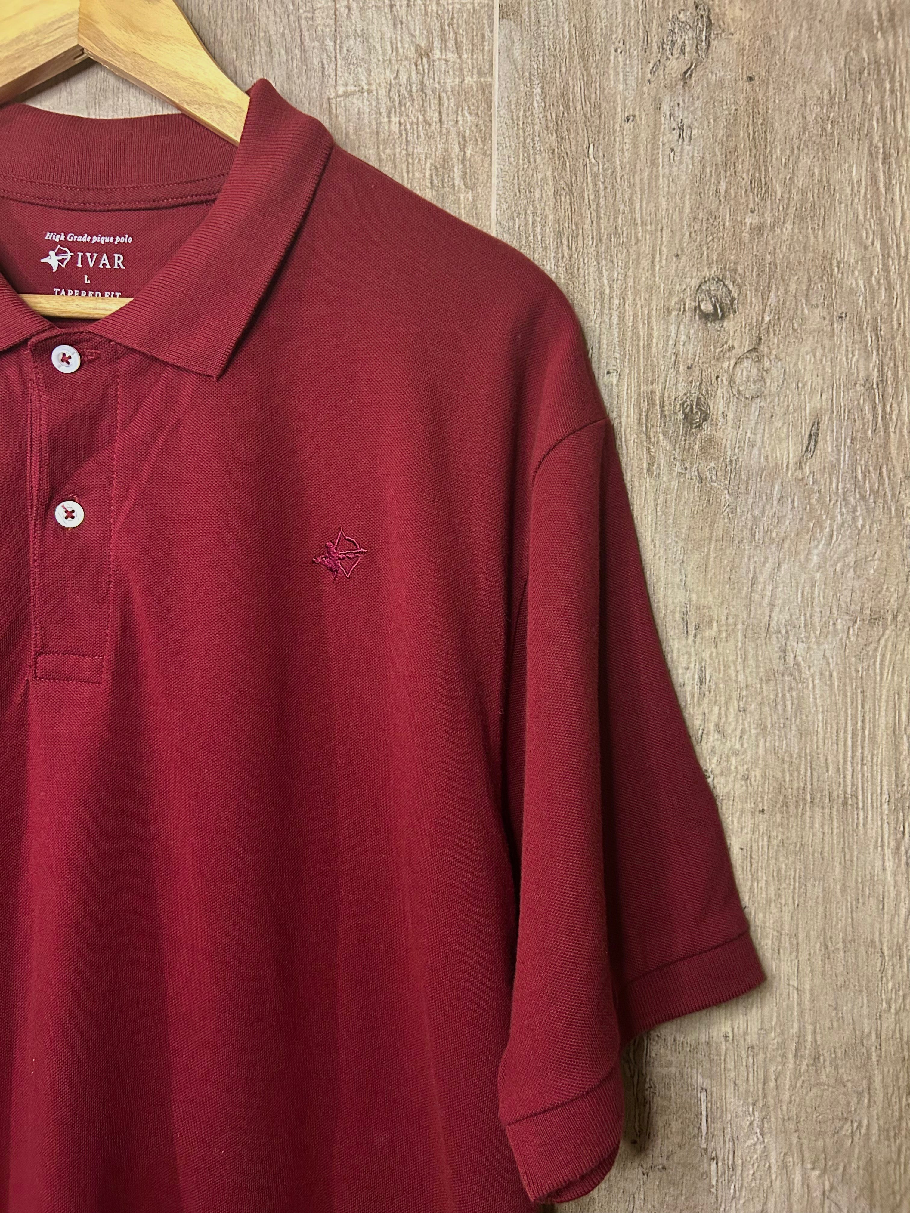 IVAR Red Polo Shirt