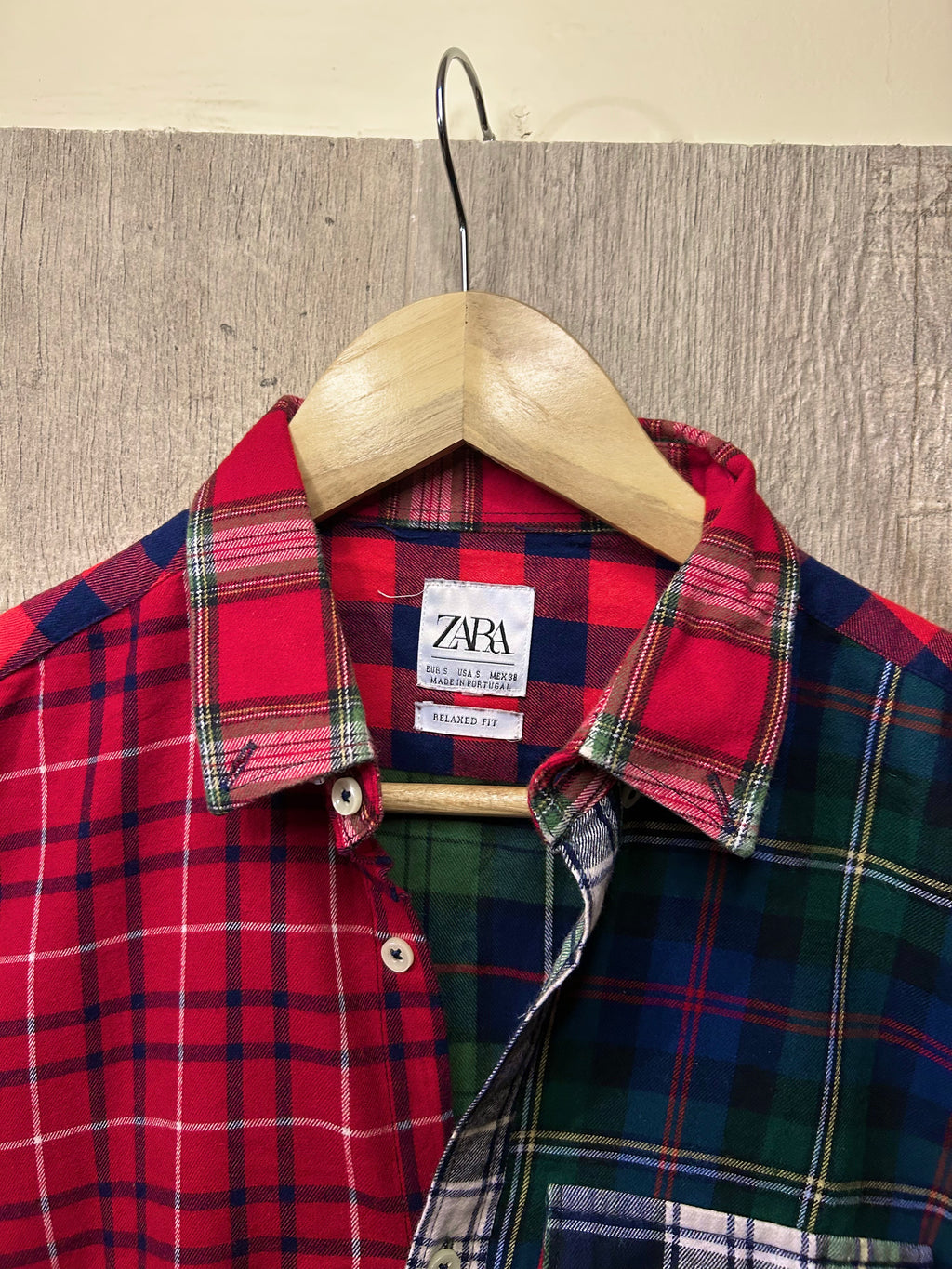 Checkered Zara Man button down