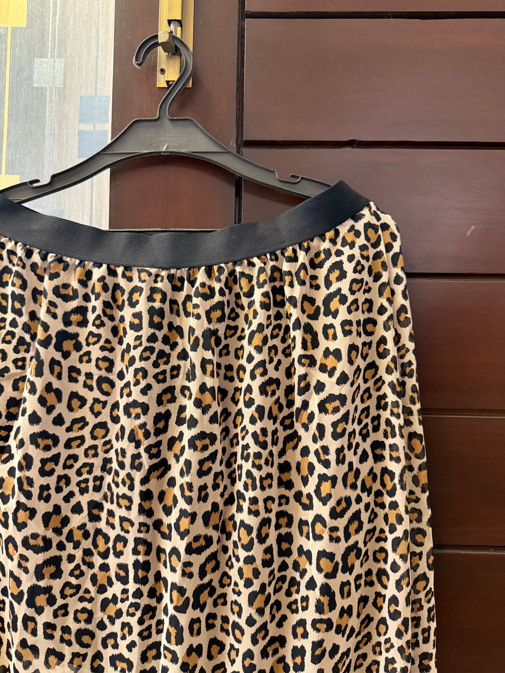 Cheetah Print Skirt