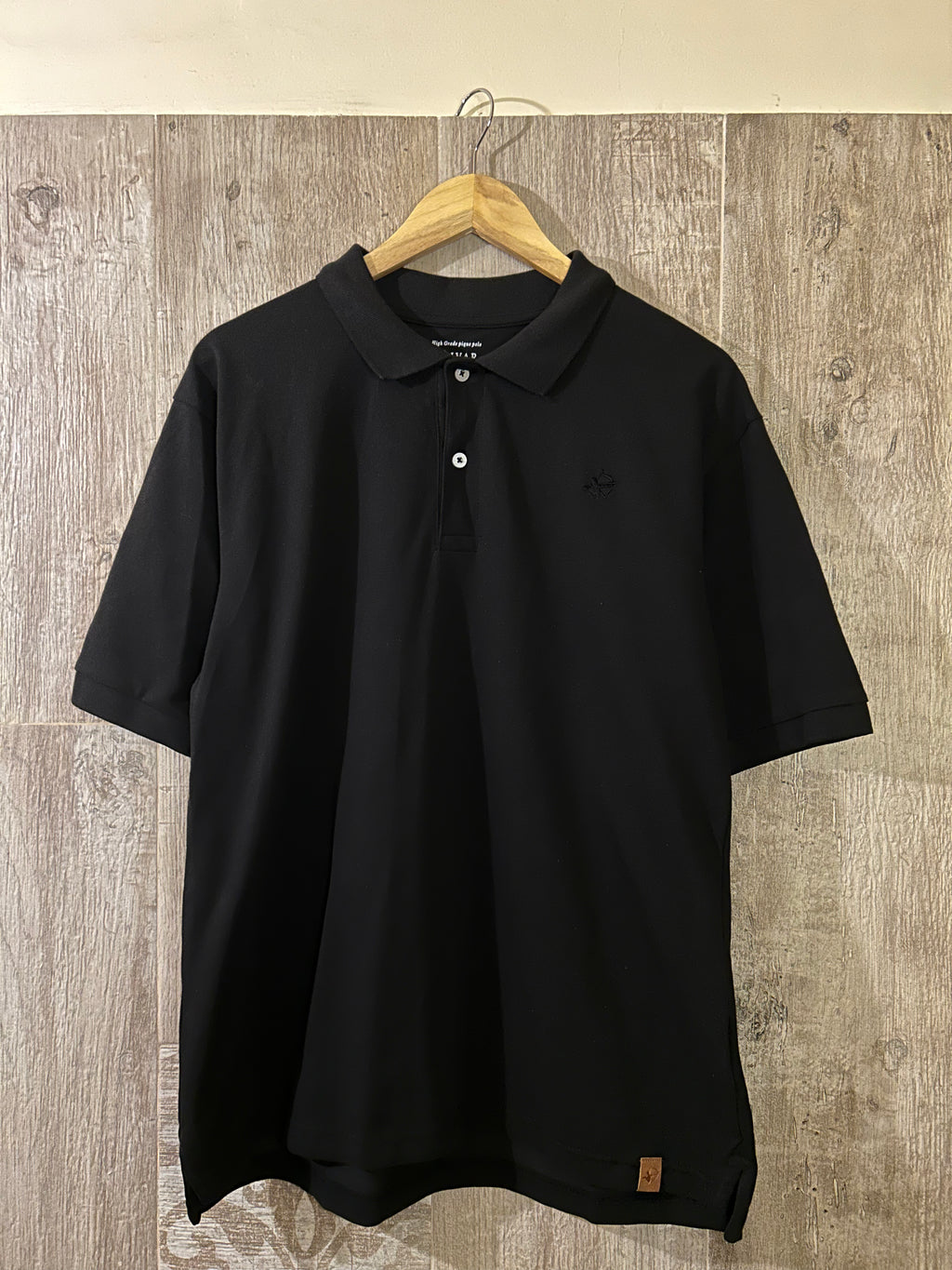 IVAR Black Polo Shirt