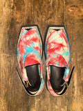 Tie dye chappal