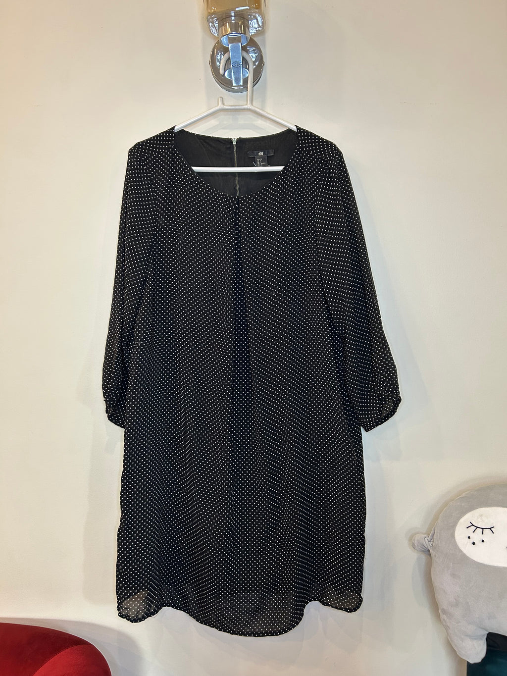 Black Polka Dot Shirt