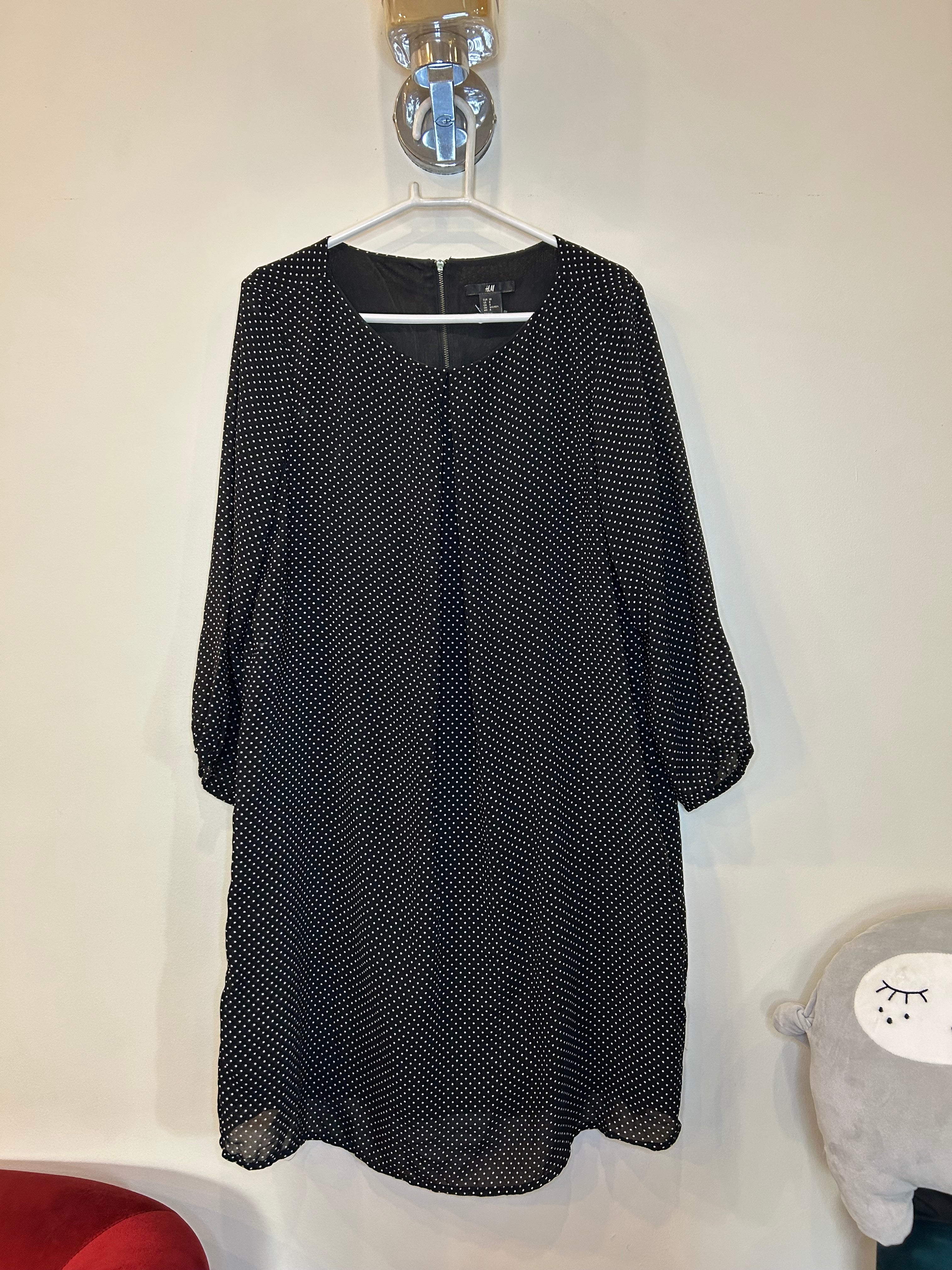Black Polka Dot Shirt