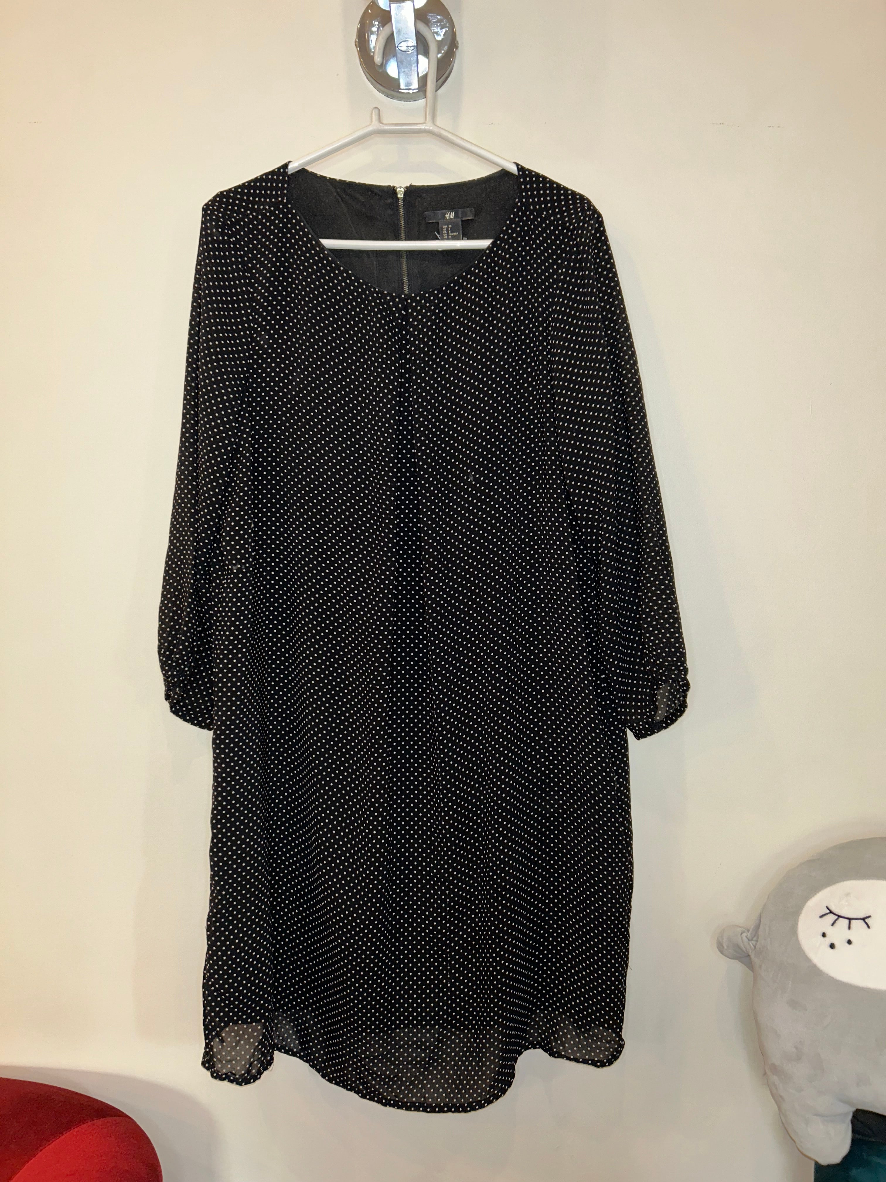 Black Polka Dot Shirt