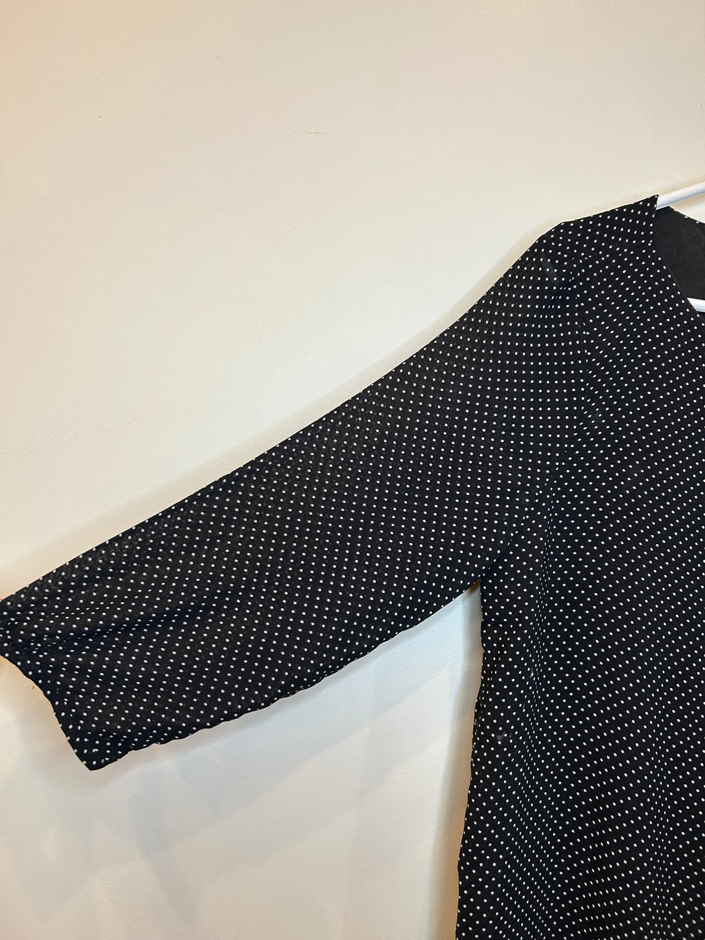 Black Polka Dot Shirt