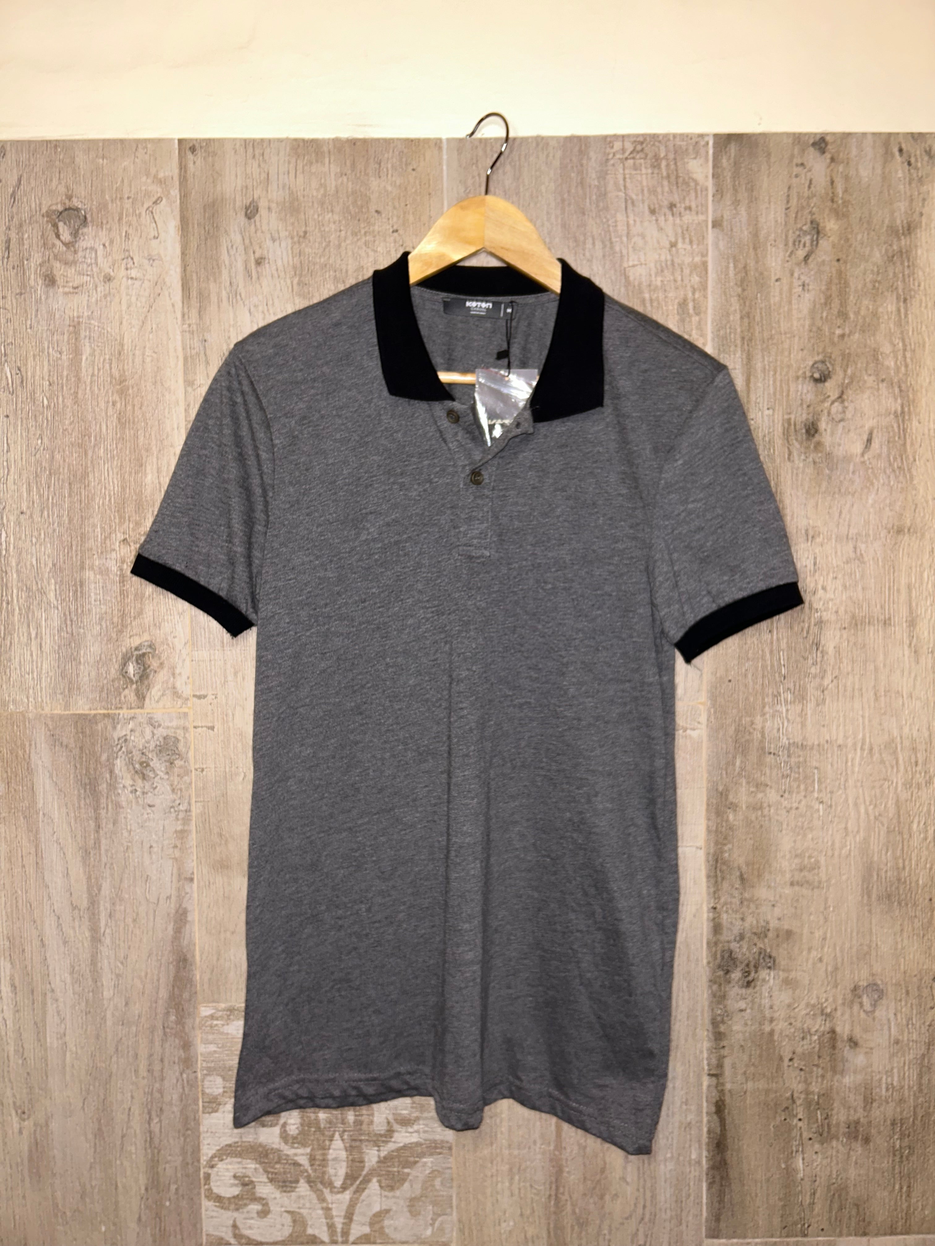 Grey Slim Fit Polo Shirt