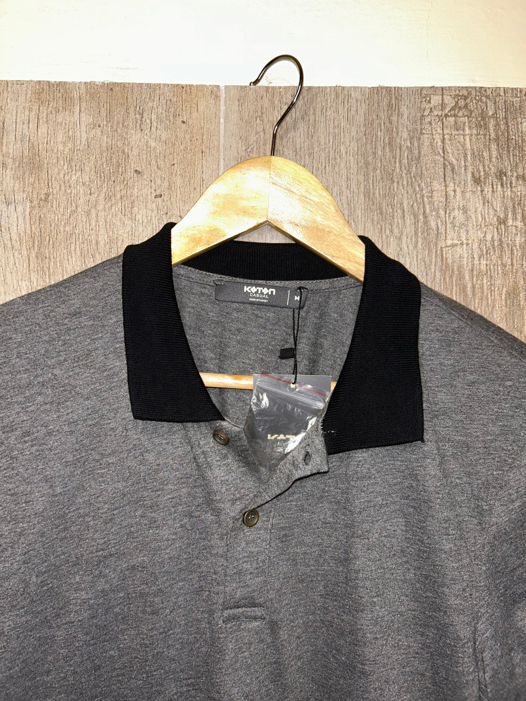 Grey Slim Fit Polo Shirt