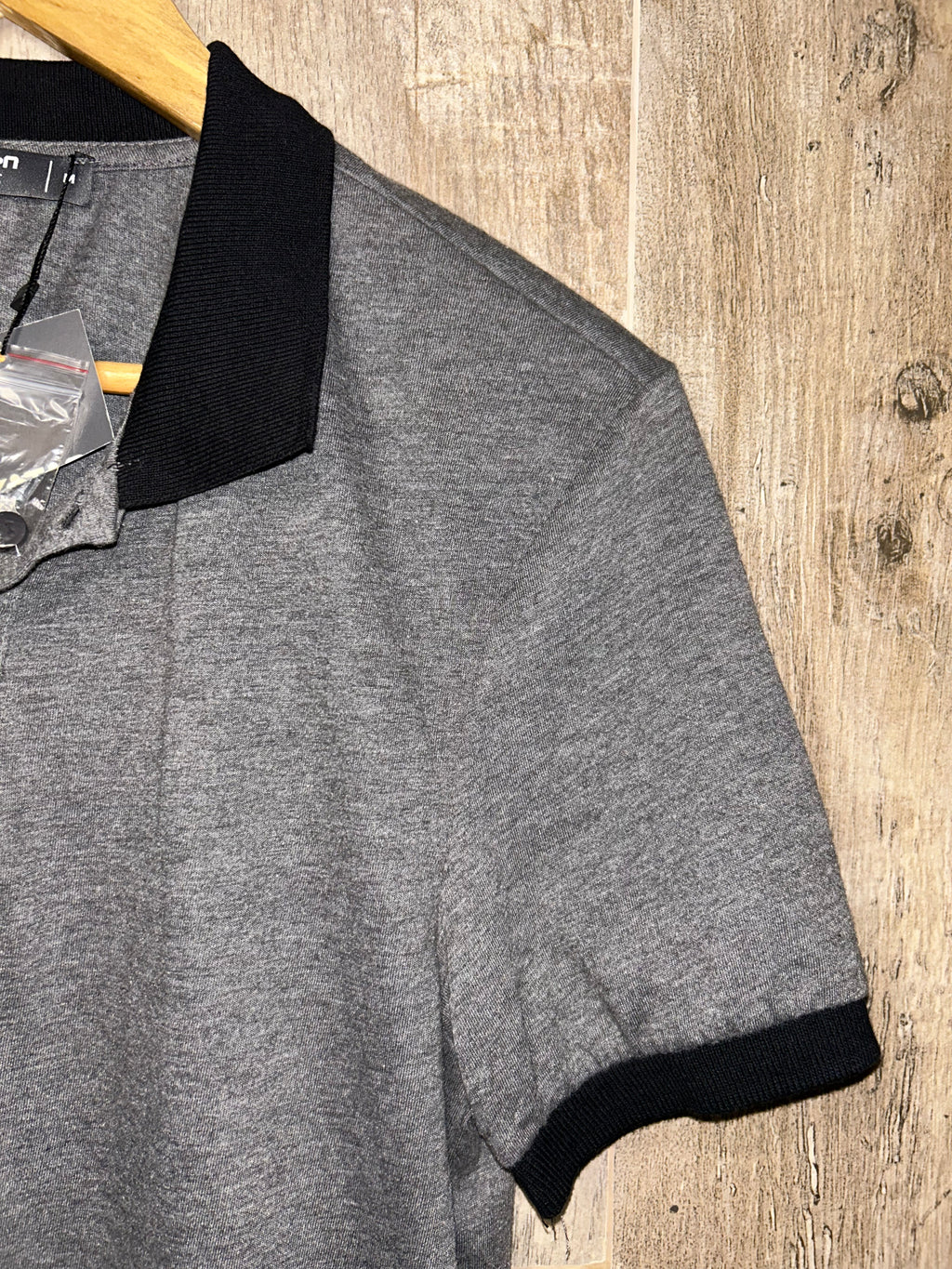 Grey Slim Fit Polo Shirt