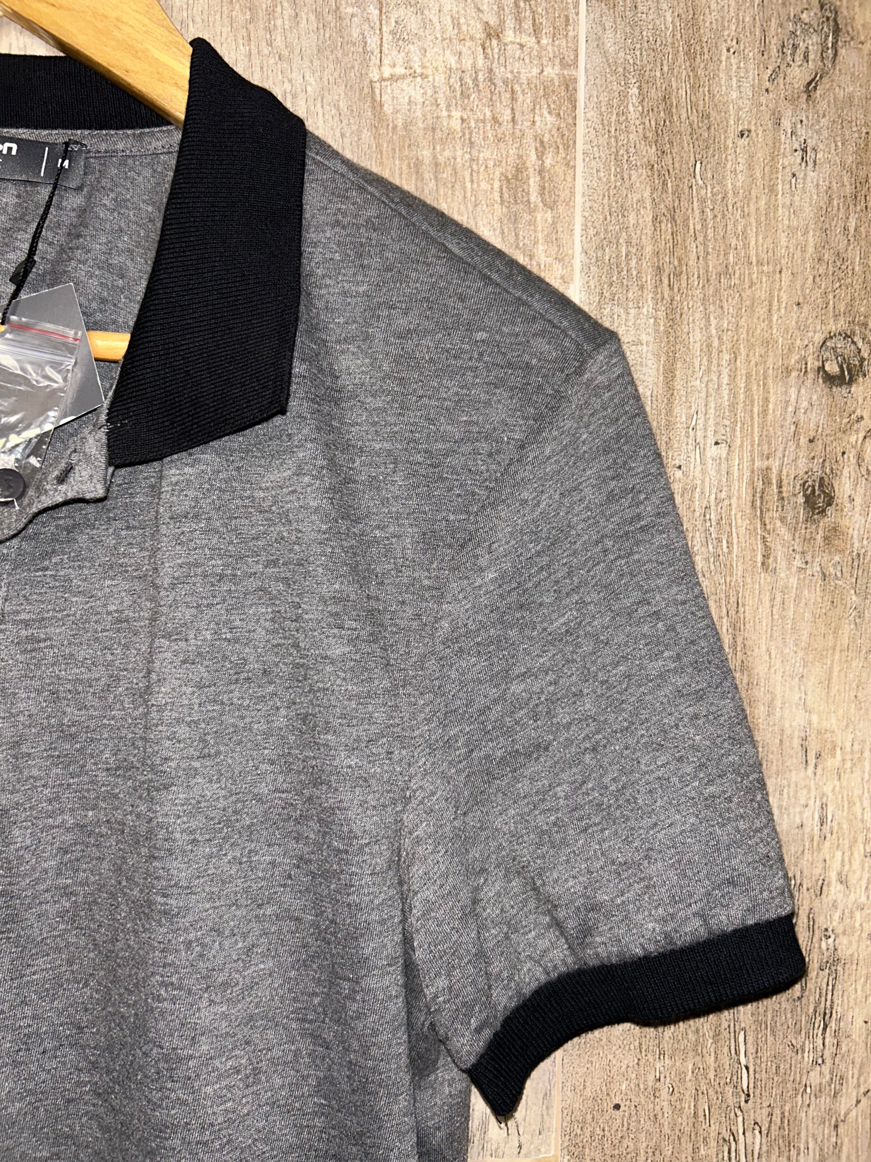 Grey Slim Fit Polo Shirt