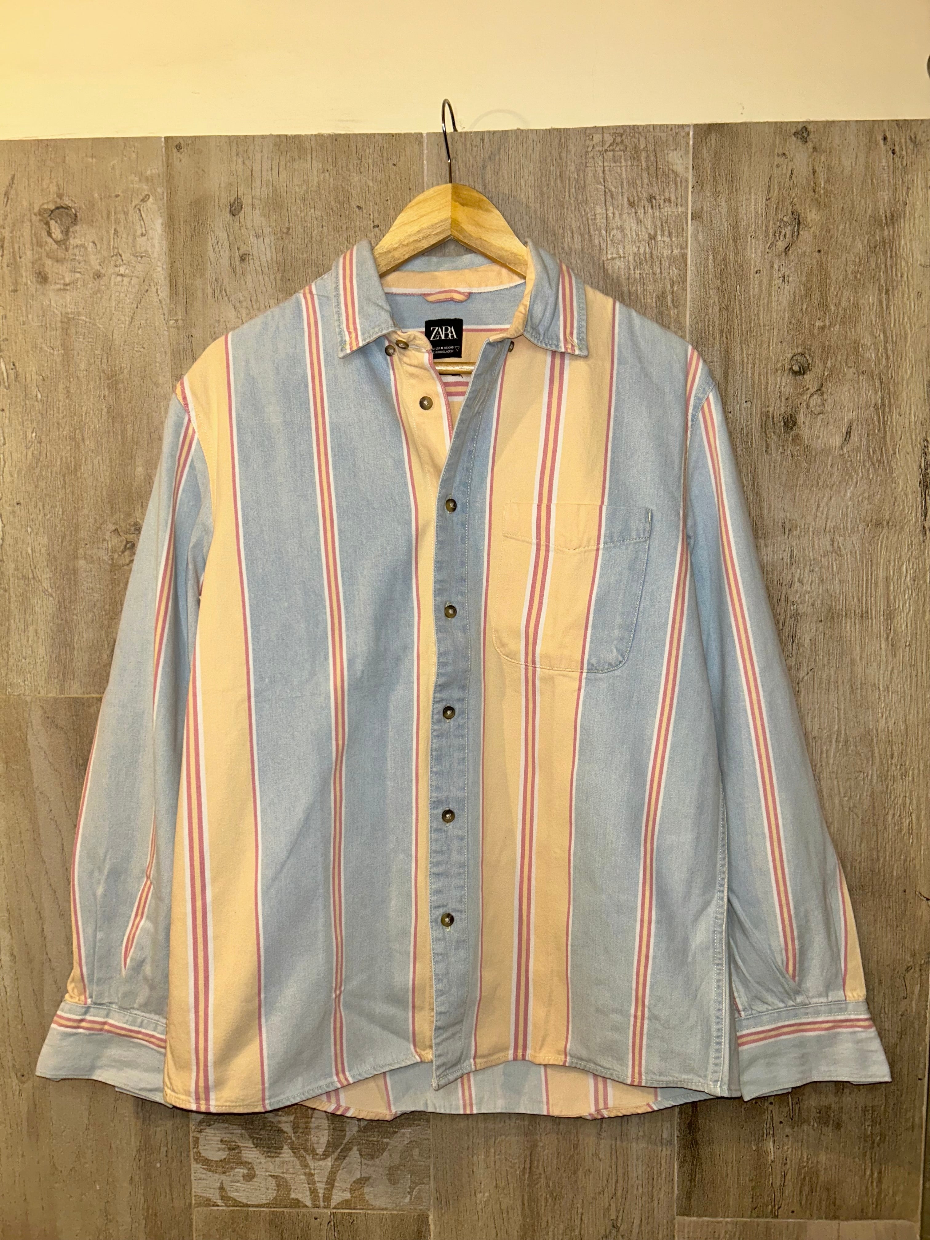 Zara Striped Pastel Shirt