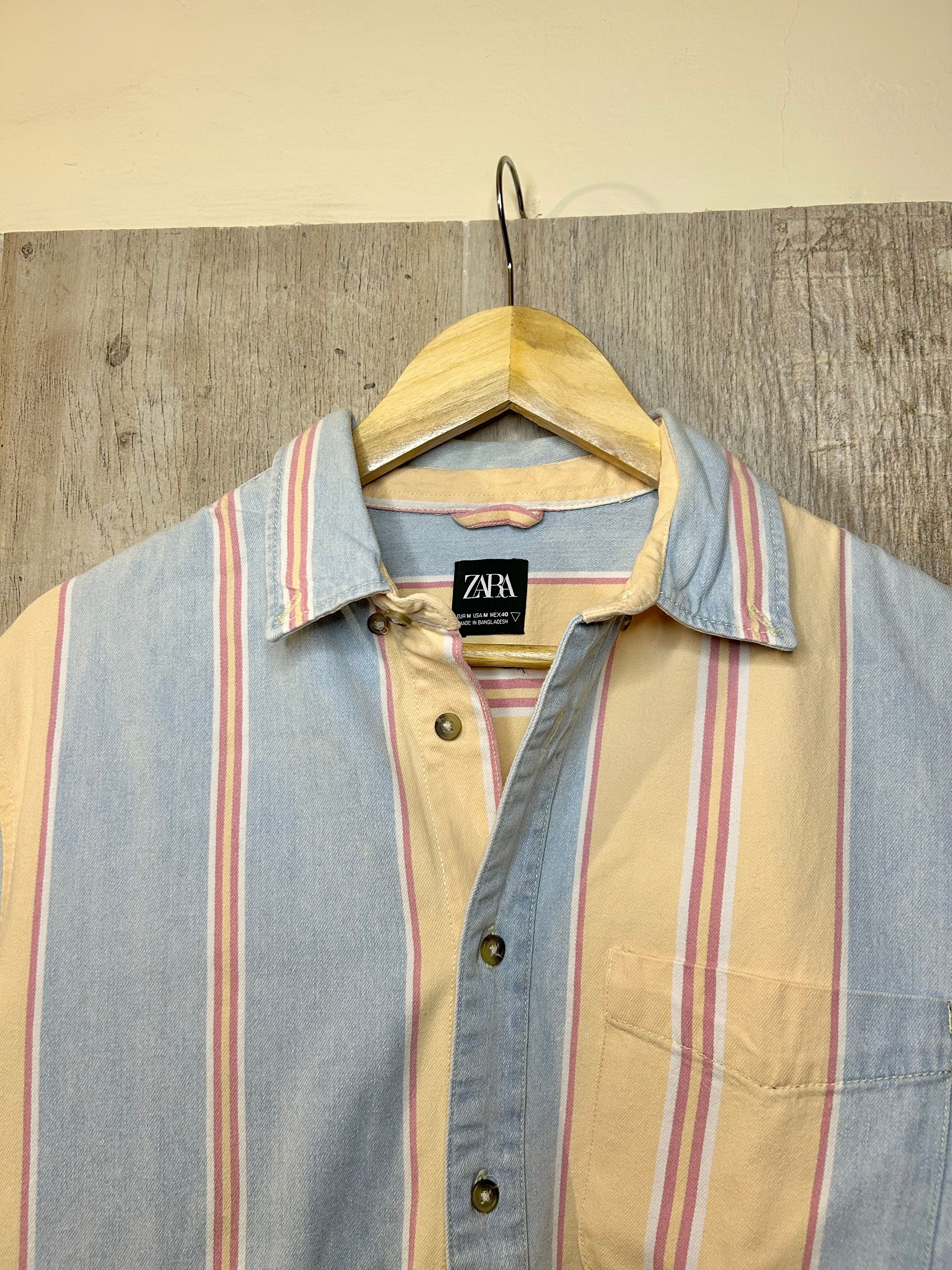 Zara Striped Pastel Shirt