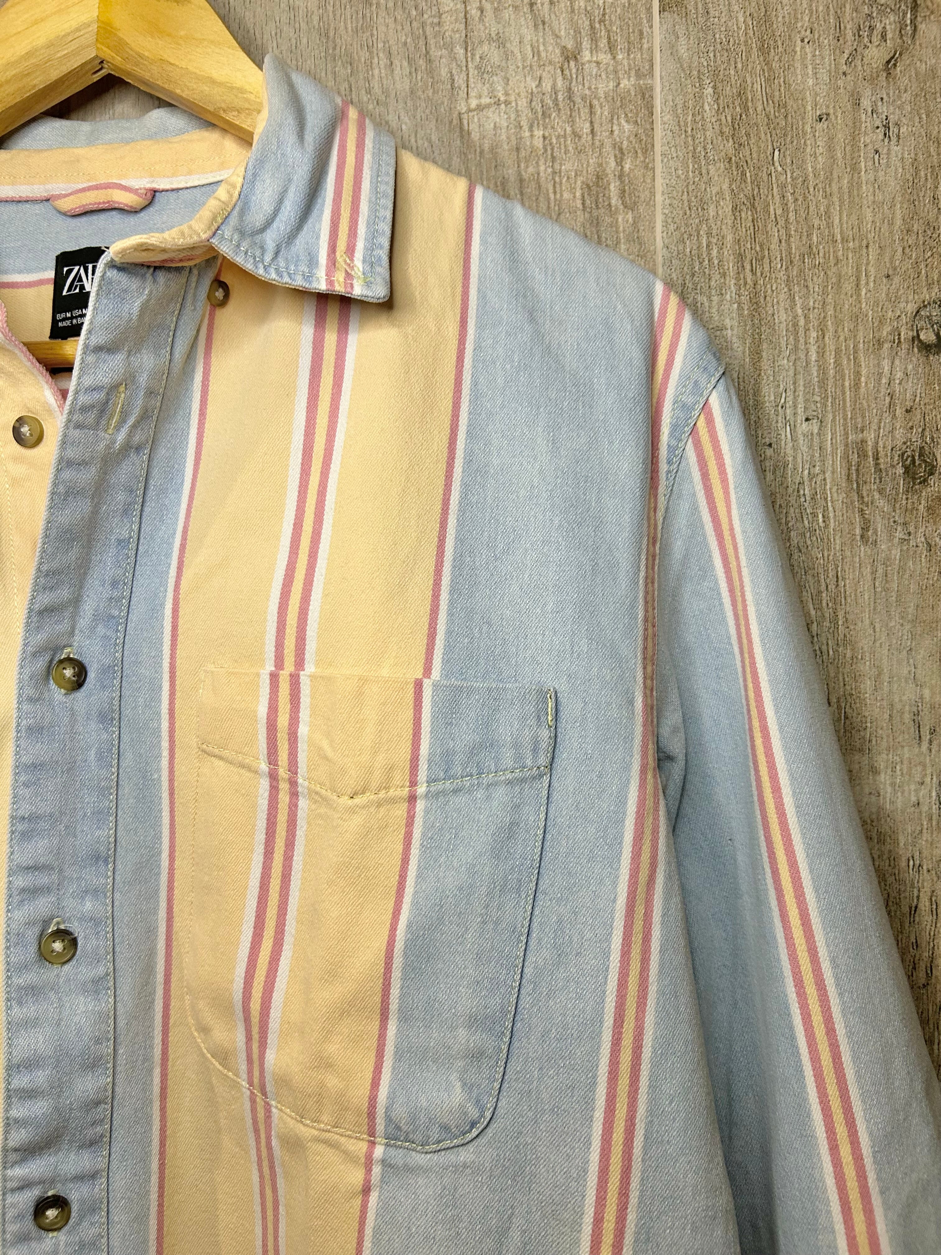 Zara Striped Pastel Shirt