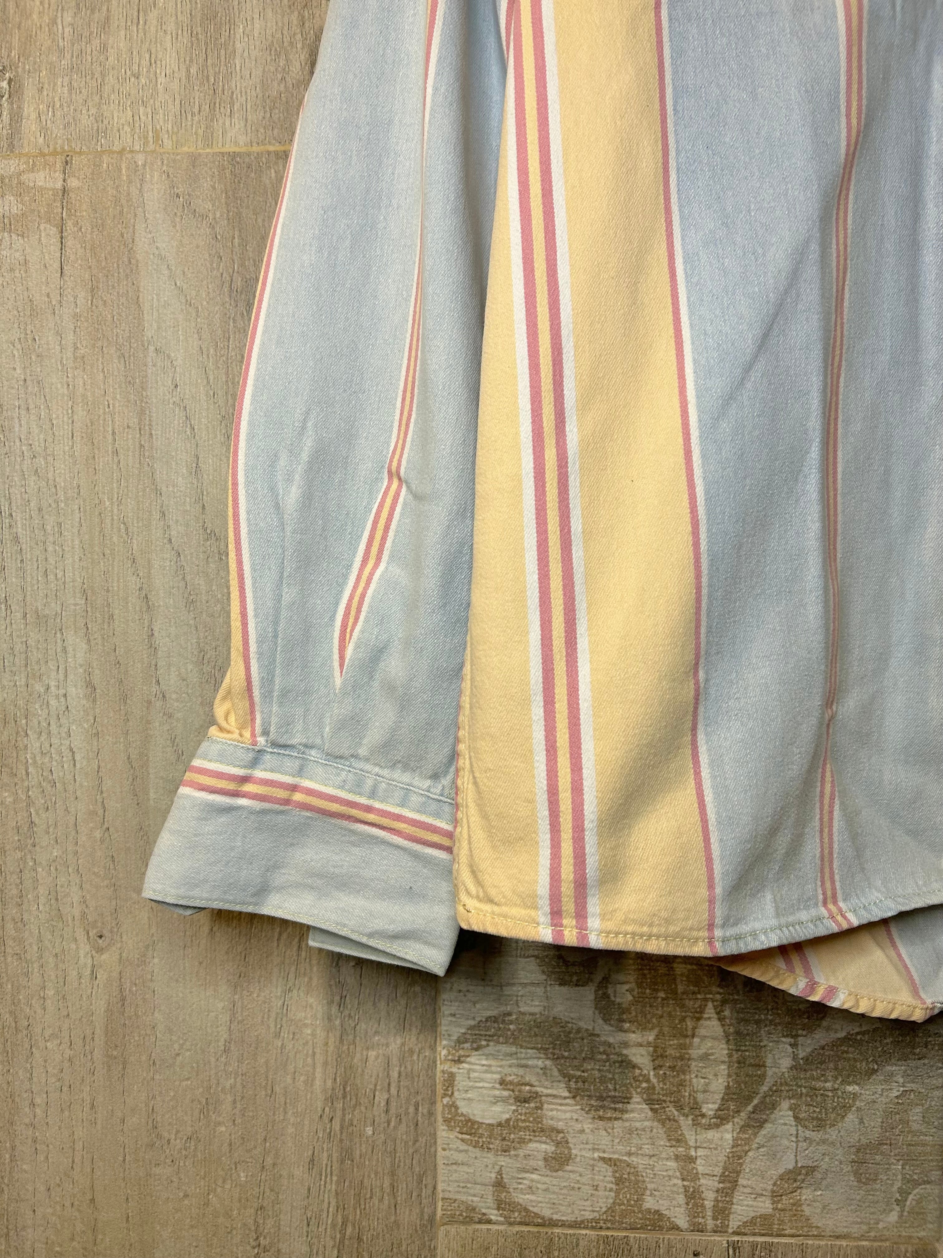 Zara Striped Pastel Shirt