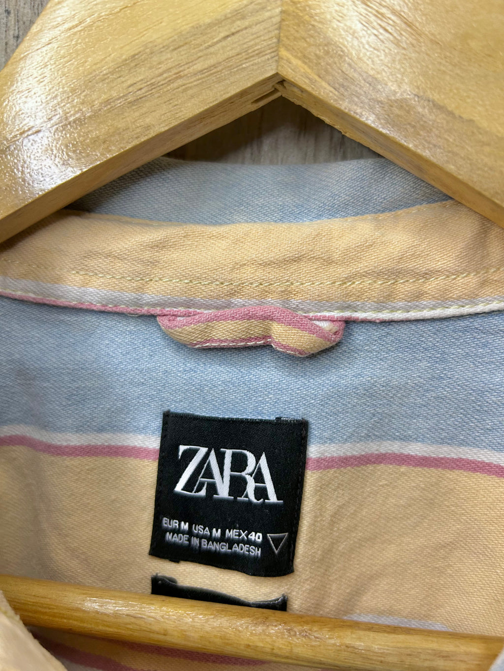 Zara Striped Pastel Shirt