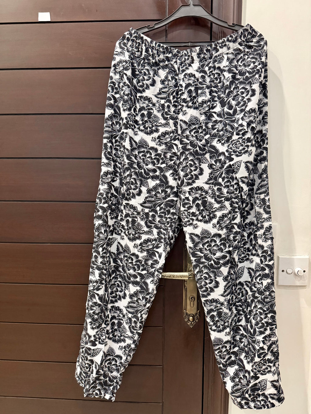 Ethnc 2-pc Casual Black and White dress