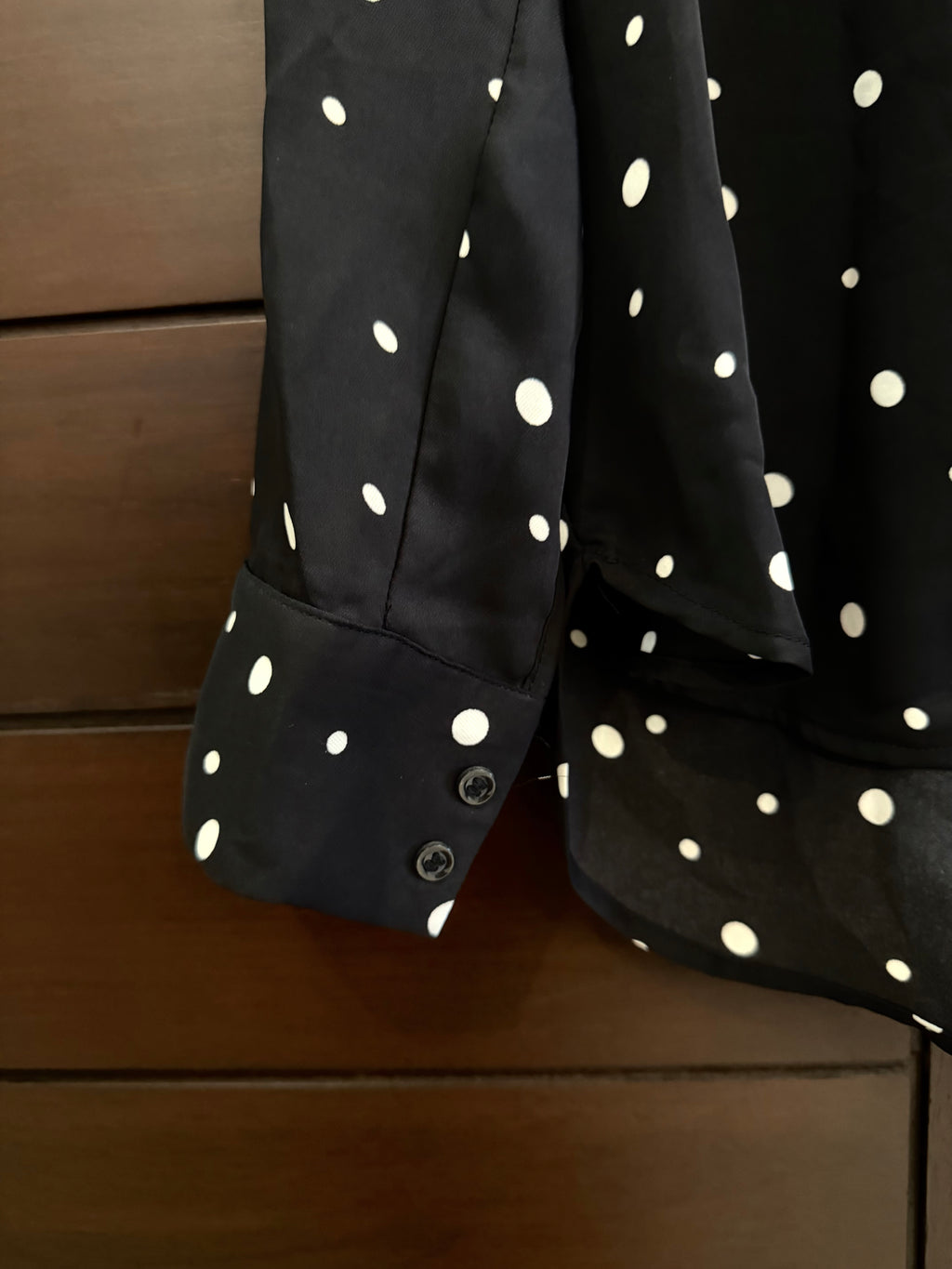 H&amp;M Black Formal Button Top