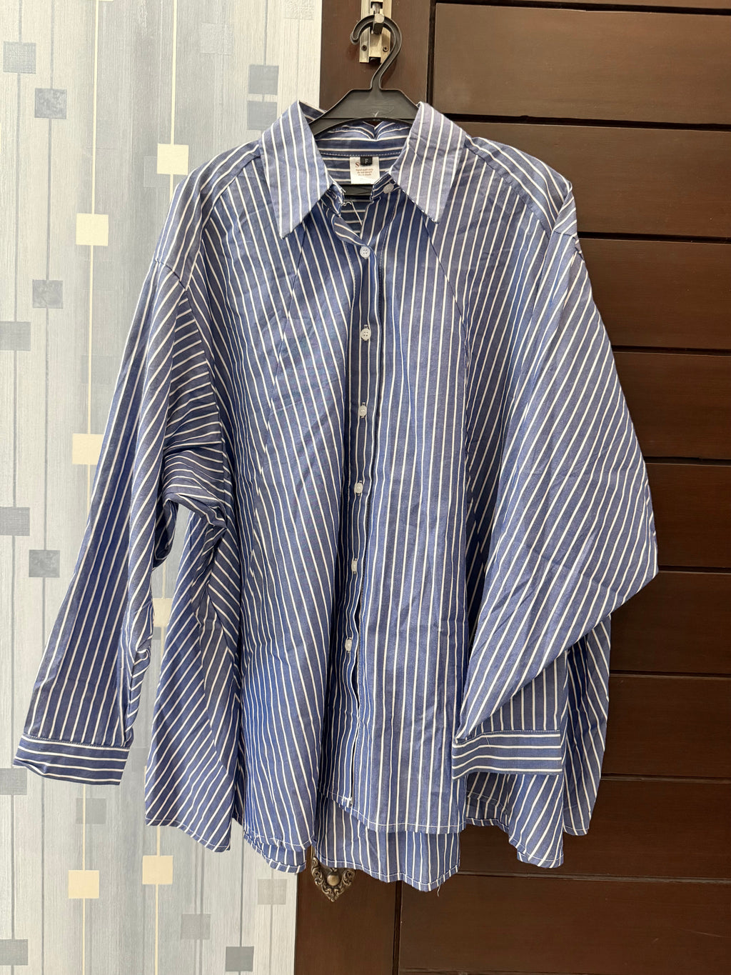 Oversized Striped Top