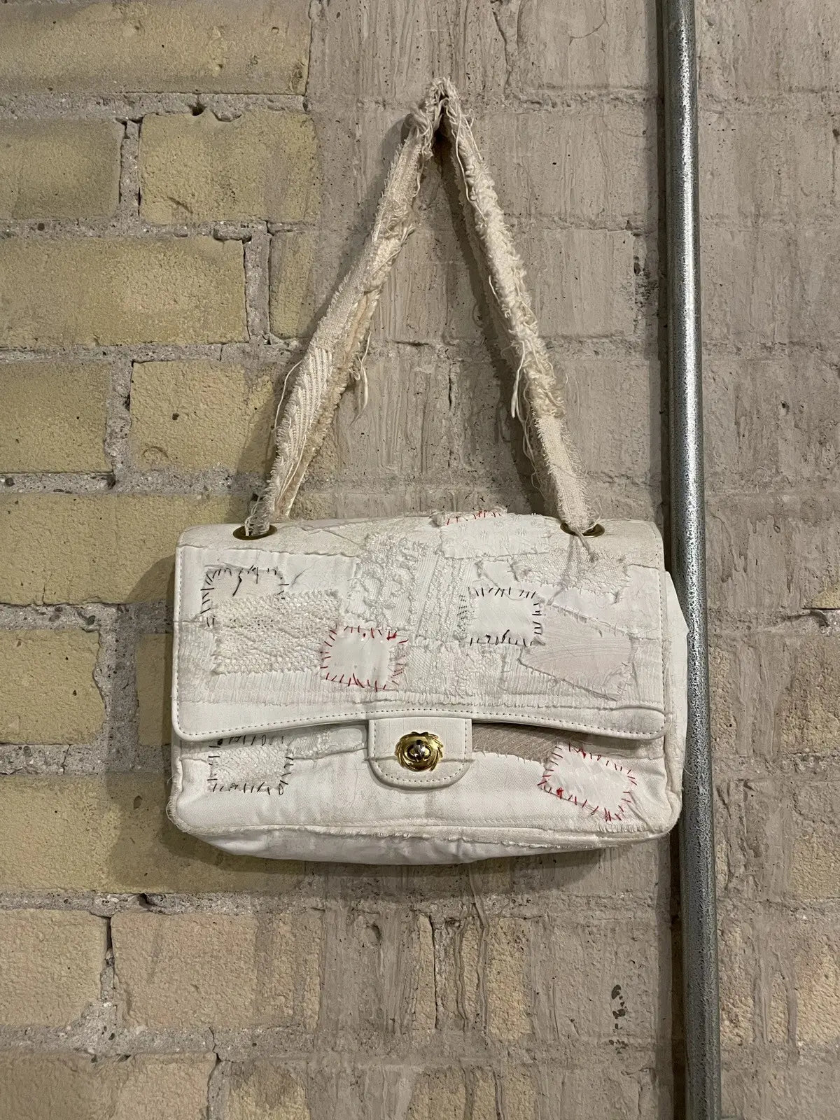 White Leather Bag